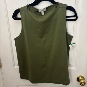 COS Khaki Green Women's Tank Top